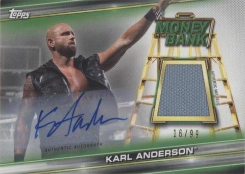 2019 Topps WWE Money in the Bank - Karl Anderson #MAR-KA