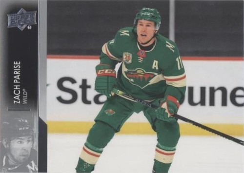 2021-22 Upper Deck Series 1 - Zach Parise #91