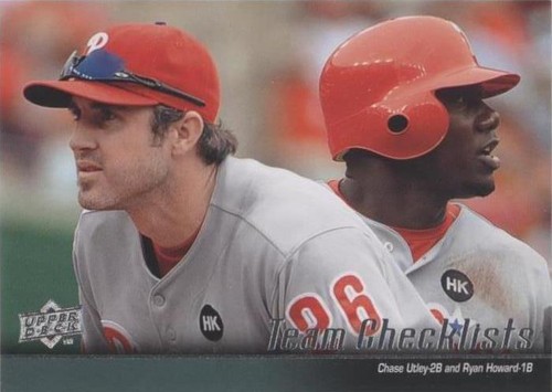 2010 Upper Deck - Chase Utley Ryan Howard #591