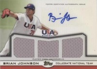 2011 Topps USA Baseball Team - Brian Johnson #ATR-BJ