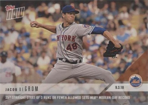 2018 Topps Now - Jacob deGrom #685