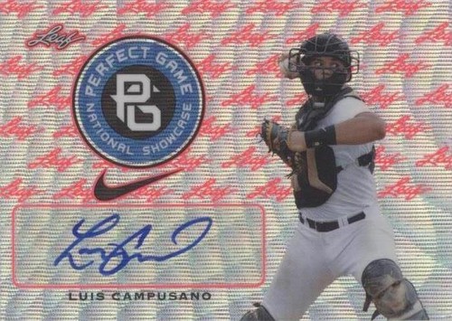 2016 Leaf Perfect Game National Showcase - Luis Campusano #BA-LC1