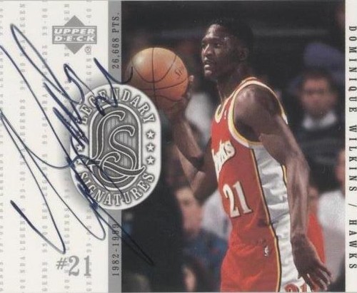 1999-00 Upper Deck NBA Legends - Dominique Wilkins #DW