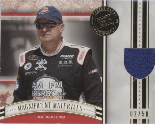 2012 Press Pass Fanfare - Joe Nemechek #MM-JN