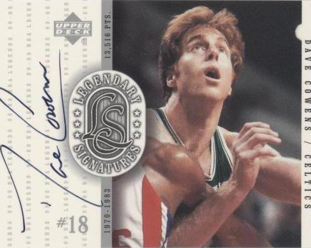 Leyendas de la NBA Upper Deck 1999-00 - Dave Cowens #DC