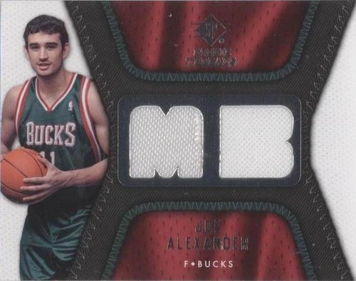 2008-09 SP Rookie Threads - Joe Alexander #RT-JA