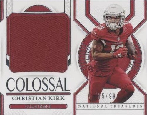 2020 Panini National Treasures Christian Kirk #CM-CM