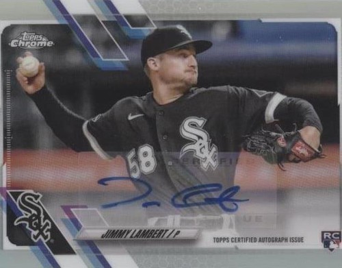 2021 Topps Chrome Update Series - Jimmy Lambert #CUSA-JL
