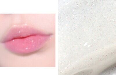 GLINT Glitter Lipserin with Pearl Lipgloss LipPlumper 3colors (White, Pink Blue)