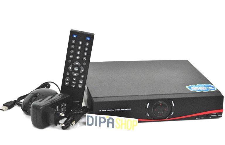 DVR AHD FULL HD 4 canali Telecomando Mouse P2P HSB-3904 Hdmi Vga Bnc Rca Lan new