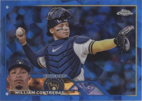 2023 Topps Chrome Update Series Sapphire Edition - William Contreras #USCS197