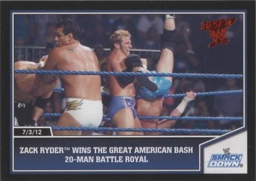 2013 Topps Best of WWE - Zack Ryder #22