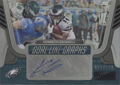 2022 Panini Playbook Kenneth Gainwell #GLG-KG