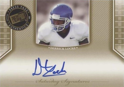 2011 Press Pass Legends Derrick Locke #SS-DL
