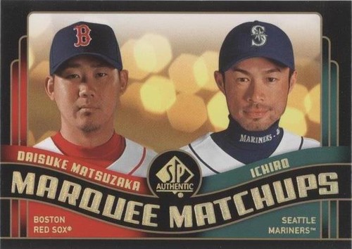 2008 SP Authentic - Daisuke Matsuzaka Ichiro Suzuki #MM-19