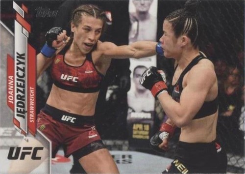 2015 Topps UFC Champions Joanna Jedrzejczyk Black /188 RC | eBay
