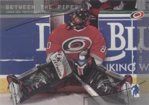 2003-04 In the Game Be A Player Memorabilia - Kevin Weekes #132