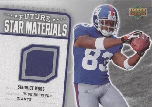 2006 Upper Deck Rookie Debut Sinorice Moss #FSM-SM