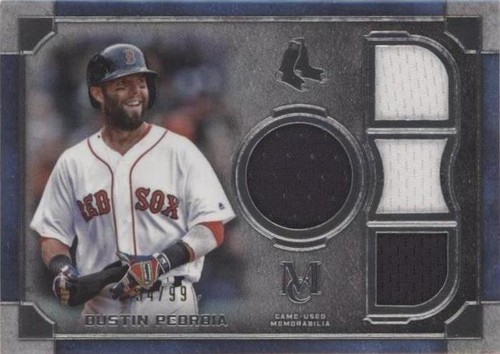 2019 Topps Museum Collection - Dustin Pedroia #SPQR-DPE