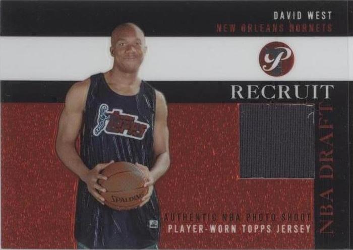2003-04 Topps Pristine - David West #PR-DW