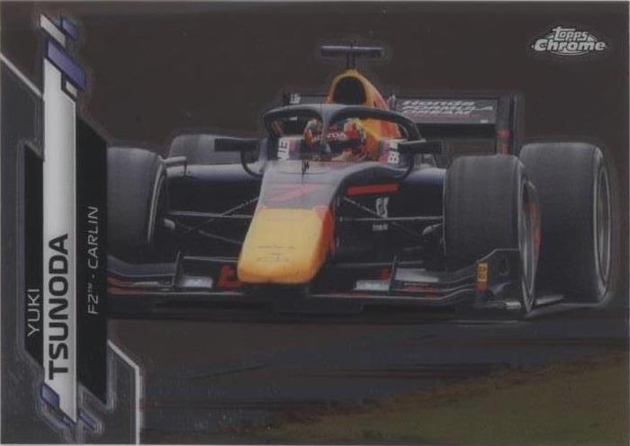 2020 Topps Chrome Formula 1 - Yuki Tsunoda #82 for sale | eBay