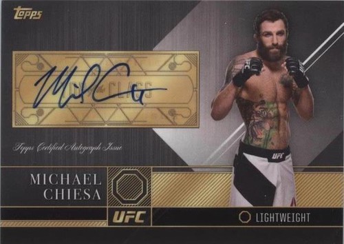 2016 Topps UFC Top of the Class - Michael Chiesa #TCA-MC