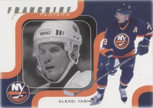 2002-03 In the Game Be A Player Memorabilia - Alexei Yashin #219