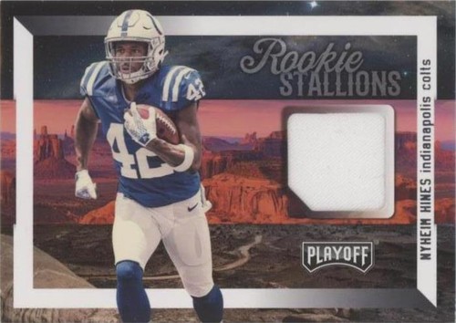 2018 Panini Playoff Nyheim Hines #29