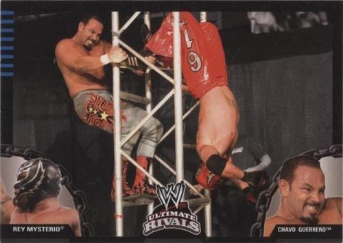 2008 Topps WWE Ultimate Rivals - Chavo Guerrero Jr. Rey Mysterio #36