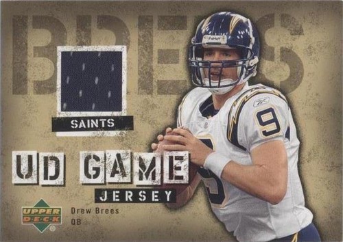 2006 Upper Deck Drew Brees #GJ-DB