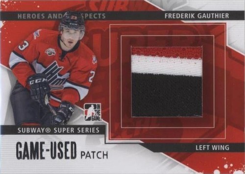 2013-14 In the Game Heroes and Prospects - Frederik Gauthier #SSM-05