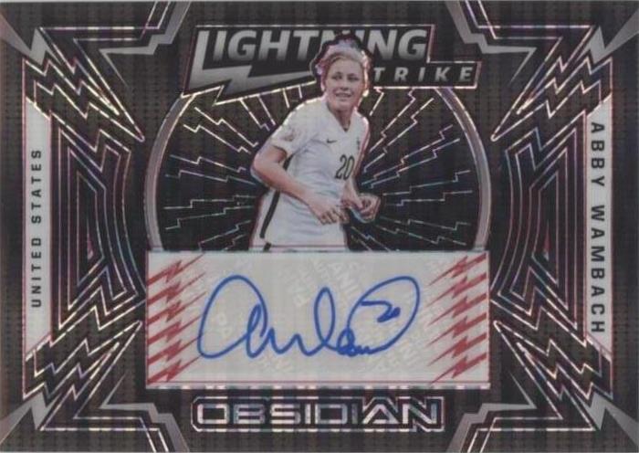 2021-22 Panini Obsidian Abby Wambach #LS-WAM