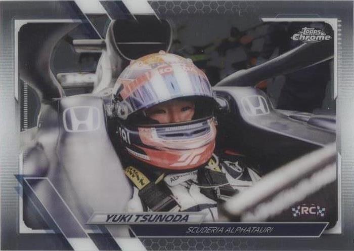 2021 Topps Chrome Formula 1 - Yuki Tsunoda #37