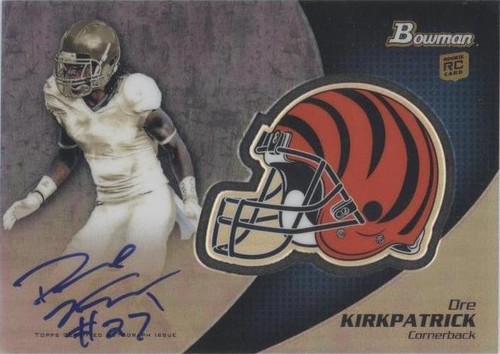 2012 Bowman Dre Kirkpatrick #BCRA-DK