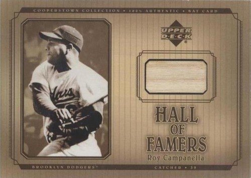 2001 Upper Deck Hall of Famers #14 Roy Campanella | eBay