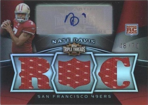 2009 Topps Triple Threads Nate Davis #126