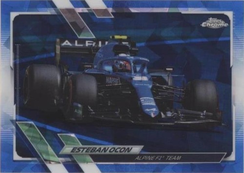 2021 Topps Chrome Sapphire Edition Formula 1 - Esteban Ocon #105
