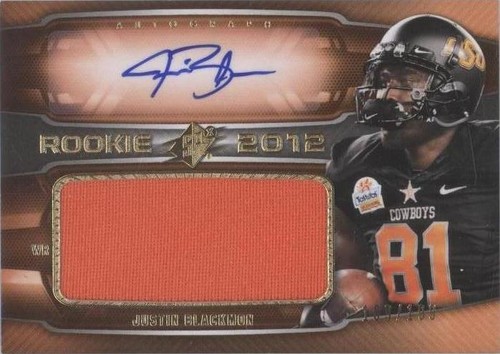 2012 SPx Justin Blackmon #81