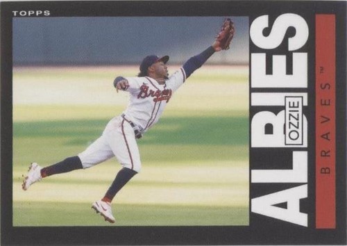 2021 Topps Throwback Thursday #TBT - Ozzie Albies #90