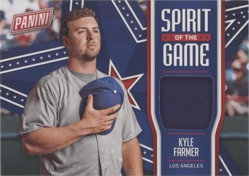 2018 Panini Father's Day - Kyle Farmer #KF