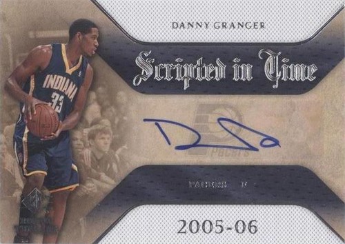 2007-08 SP Rookie Threads - Danny Granger #SIT-GR