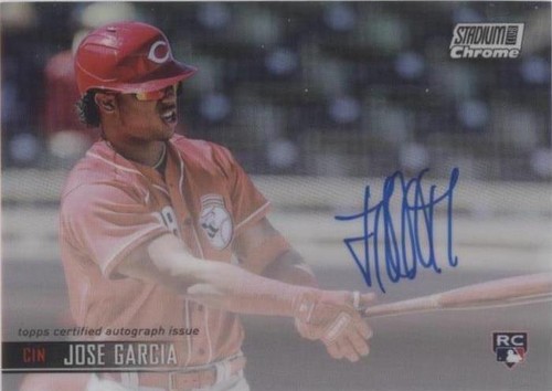 2021 Topps Stadium Club Chrome - Jose Garcia #SCCAV-JG