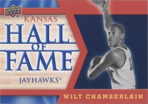 2013 Upper Deck University of Kansas - Wilt Chamberlain #HOF-12