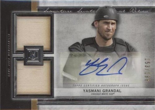 2020 Topps Museum Collection - Yasmani Grandal #SSDA-YGR
