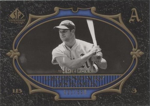 2007 SP Legendary Cuts - Jimmie Foxx #170