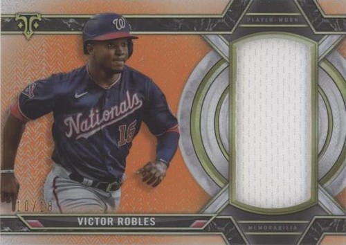 2021 Topps Triple Threads - Victor Robles #SJR-VR