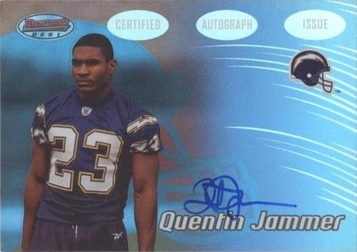 2002 Bowman's Best Quentin Jammer #158