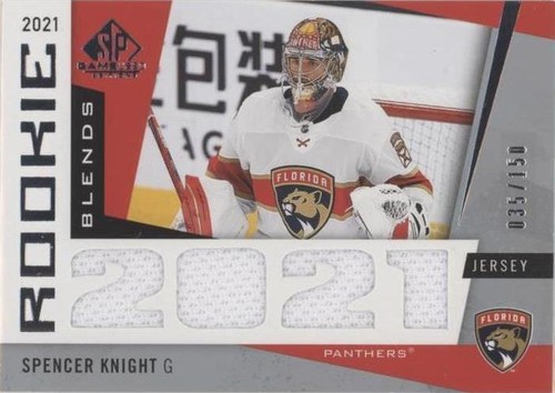 2021-22 Upper Deck SP Game Used - Spencer Knight #RB-SK