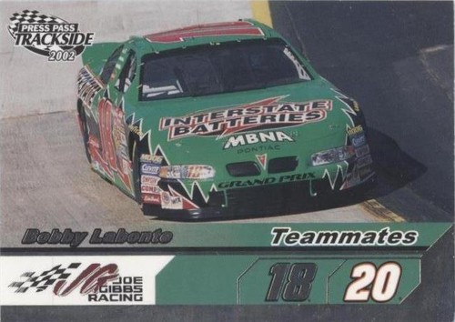 2002 Press Pass Trackside - Bobby Labonte #81