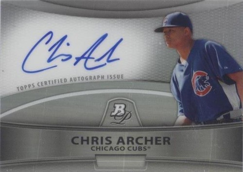 2010 Bowman Platinum - Chris Archer #BPA-CA